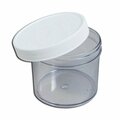 Frey Scientific Polystyrene Jars - 180 mL - Pack of 36, 36PK 421195